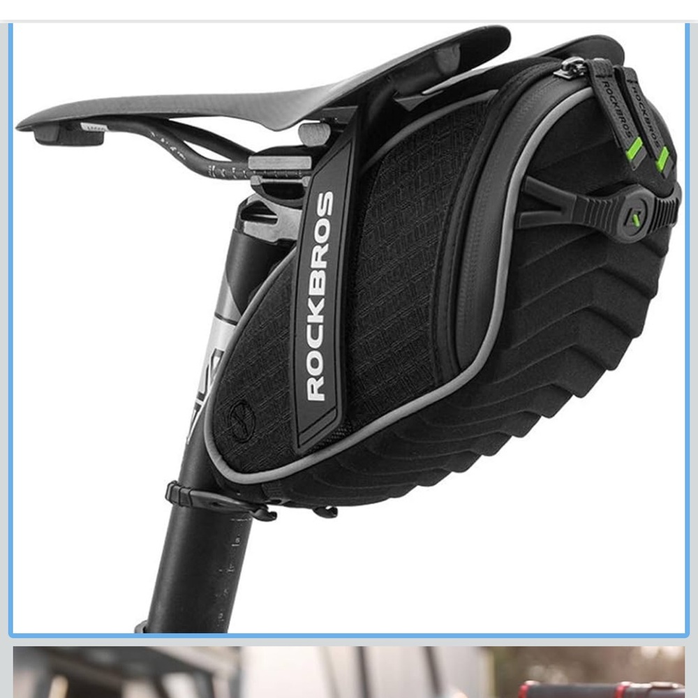 RockBros Black Bicycle Saddle Bag